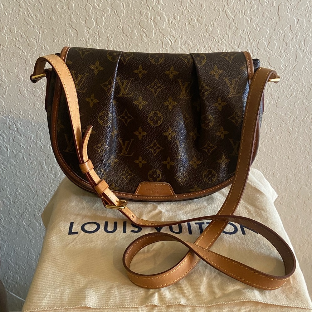 Louis Vuitton Dark Brown Monogram Shoulder Bag